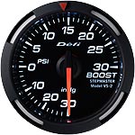 Defi White Racer 52mm Boost Gauge - Click Image to Close
